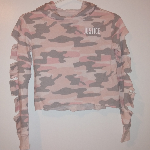 Cropped Justice active hoodie - Picture 1 of 3